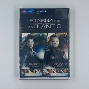 NIB Sealed Stargate Atlantis DVD Season 1 + 2